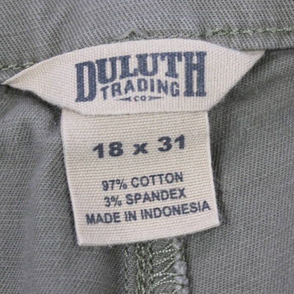 Duluth Trading Womens 18x31 Workday Warrior Chino Pants Gorpcore Outdoor Stretch - Picture 7 of 8